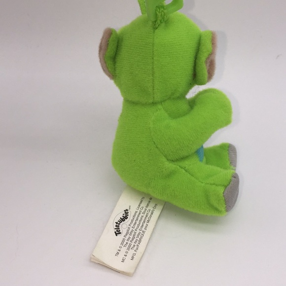 Teletubbies McDonald’s Dipsy Hugging Hugger Backpack Clip On Plush Toy Green - Picture 5 of 9